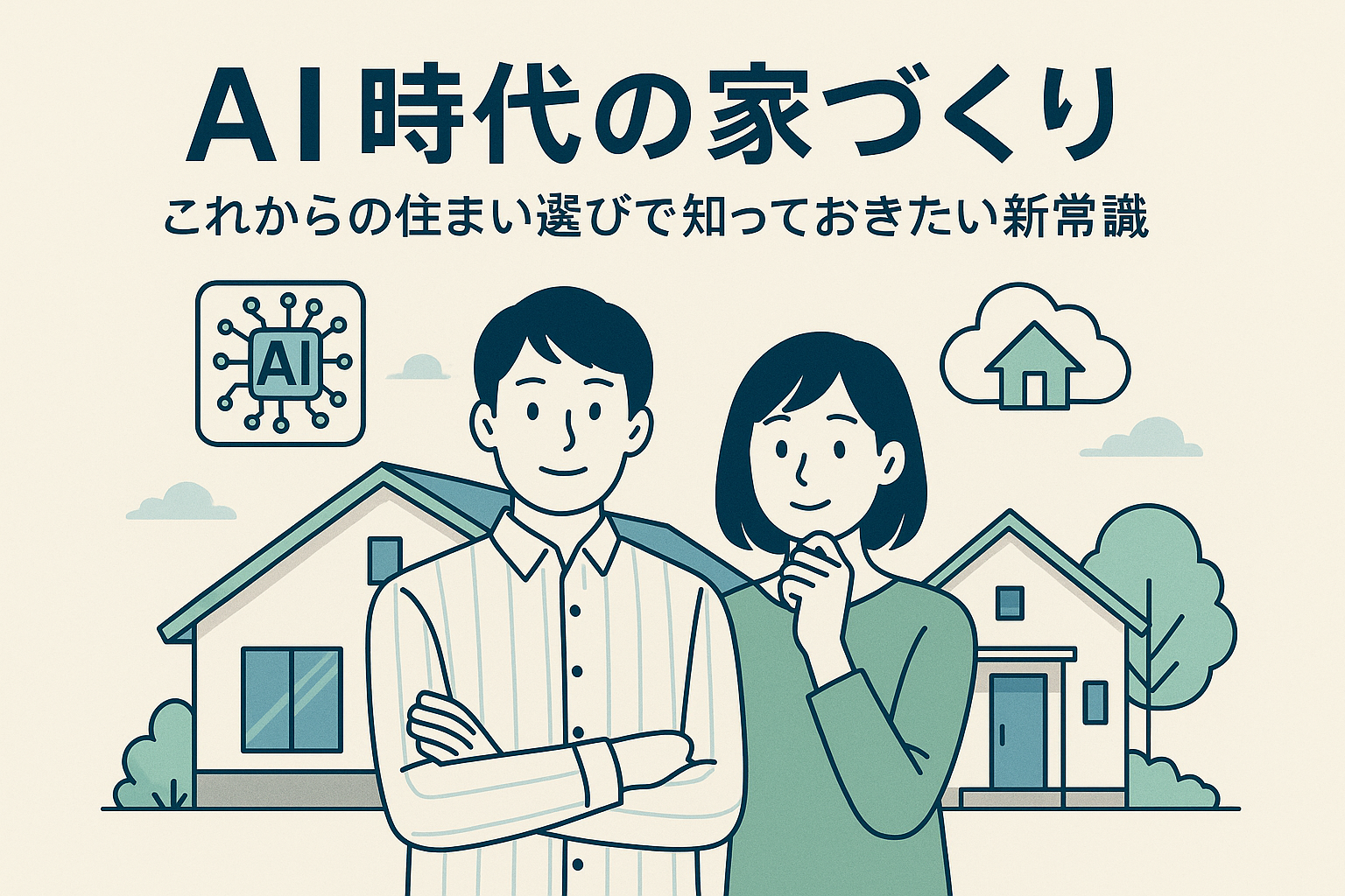 「AI時代の家づくり｜これからの住まい選びで知っておきたい新常識」
